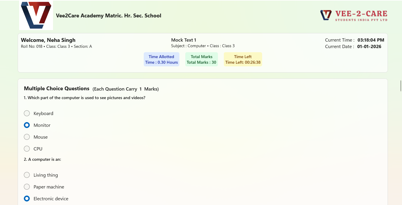 3.CBT Exam - Online
